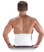 Bilt-Rite Mastex Health 9 Inch Criss-Cross Support, White, Large