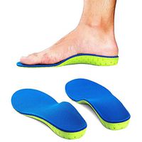 JOEPET Shock-absorptation Breathable Insole-Plantar Fasciitis Feet Insoles-Pain Relief Arch Support Insoles,Sweat-Absorbent(3 Pairs),L44to46