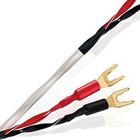 WIREWORLD Luna 8 Speaker Cable Pair/Standard/Spade to Spade / 2 Meters