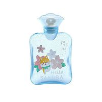 Zxb-shop Hot Water Bottles Durable Hot Water Bag Small Irrigation Water Bottle Hot Water Bag Great for Pain Relief Hot and Cold Therapy Water-Filled Hot Water Bottle (Color : F)