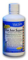 Vital Joint Support 32 Fl. Oz - Shellfish Free - High Potency Liquid Formula with Hyaluronic Acid, MSM, Chondroitin, Glucosamine, and Fulvic Minerals, by Vital Earth Minerals (Previously Gluco Matrix)