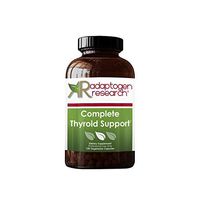 Complete Thyroid Support Formula with Iodine, Selenium, Maganese & more | 120 Vegetarian Capsules | Adaptogen Research
