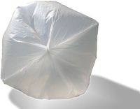 Heritage Low-Density Can Liners, 40-45 gal, 0. 55 mil, 40 x 46, Clear, 250/Carton