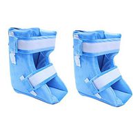 JIN (1 Pair) High Elastic Sponge Heel Cushion Protector Pillow for Bed Sores and Ulcers Prevention Relieves Pressure on Feet/Heels