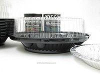 8" Pie Container - HIGH Dome #CPC-WJ37 (50)