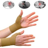 1 Pair Thumb Support Compression Brace Arthritis Sleeve Joint Pain Gloves Relief Pain for Carpal Tunnel Tenosynovitis