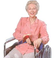 Resident Release Nylon Belt With Hook and Loop