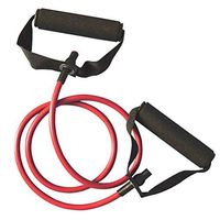 Chest Arm Expander, Steel Chest Expander Arm Pull Bar Pull Stretcher with Wooden Handle Spring Tensioner Muscle Training Gym Weight Exerciser