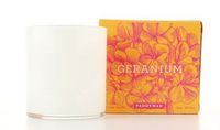 Paddywax Garden Crush Collection 9 oz Boxed Glass Candle - Geranium