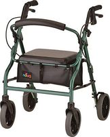 NOVA Zoom Rollator Walker with 20” Seat Height, Green