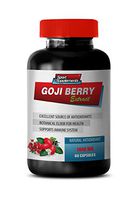 antioxidant Formula Supplement - Goji Berry Extract Complex - Natural ANTIOXIDANT - Resveratrol Supplement antioxidant - 1 Bottle 60 Capsules