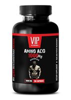 Muscle Mass Builder for Men - Amino Acid 1000 MG Complex - Amino Acid Energy Pills - 1 Bottle 100 Capsules