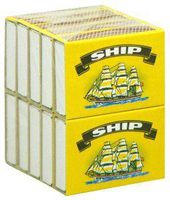 BOXS of SHIP Safety Matches Brand New - (Pack of 10)