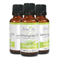 Botanic Spa Lemongrass Essential Oil - Beneficial Natural Essence - Promotes Aromatherapy Relaxation Perfect for Massages Delivers Refreshing Scent