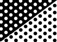 Bulk ROLL: Black & White Polka DOT"Reversible" Wrapping Paper, 24" x 85 FT Bulk ROLL