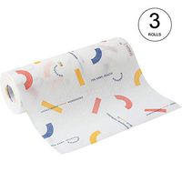 YoungJay Kitchen Paper Roll Paper Towels, Oil Absorbing Blotter Paper, Soft & Strong for Kitchen Cooking