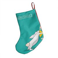 Happy Easter Design Great Xmas Socks Hanging Decoration Candy Bag Party Holiday Christmas Santa Claus Home Decor Gift