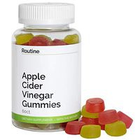 Routine Apple Cider Vinegar Gummies (with The Mother) - Detox, Reduce Bloating, and Improve Gut Health and Energy - All Natural and Delicious ACV Vitamin Gummy for Weight Loss and Keto Cleanse