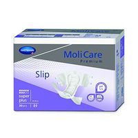 Molicare Super-Plus Briefs with Curly Fiber, Large, 30 Pack