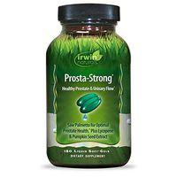 Irwin Naturals Prosta-Strong - Prostate Health Support with Saw Palmetto, Lycopene, Pumpkin Seed & More - 180 Liquid Softgels