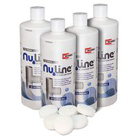 (4)-Pack, NuLine Drain Cleaner 97690, 32 Ounce Plus (6) ProTreat PT-151 Pan Tablets