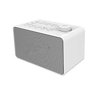 Dygzh Sleep aid Compact Portable White Noise Sleeper Covers Background Noise for Improved Sleep Quality Ideal for Home Office Or Travel Guide The Baby to Sleep (Color : White, Size : 135x75x87mm)