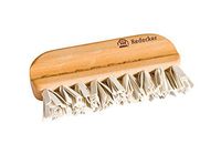 REDECKER Natural Lint Brush with Oiled Beechwood, 5-1/4 inches, Easy to Clean Rubber Bristles Effectively Attract and Trap Hair, Made in Germany