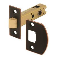Defender Security E 2772 Passage Door Latch, 9/32 In. & 5/16 In. Square Drive, Classic Bronze