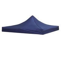 Instahibit 10x10ft Pop Up Top Replacement Instant Canopy Patio Pavilion Gazebo Sunshade Tent Oxford Cover Outdoor Navy