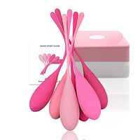 Kegel Ball,Women Tightening Pelvic Floor&Bladder Control Set of 6 Kegal Weights,The Most Effective Kegel Exercise Product for Beginners&Advanced