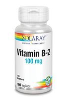 Solaray B-2 Supplement, 100 mg, 100 Count