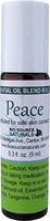 Peace Essential Oil Blend Roll On 9 ml / 0.3 Oz Aromatherapy Support with Pure Essential Oils Cedarwood, Orange, Patchouli, Tangerine, Ylang Ylang I