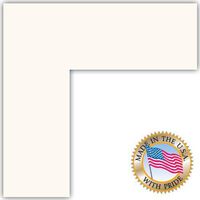 24x33 Smooth White / Super White Custom Mat for Picture Frame with 20x29 opening size (Mat Only, Frame NOT Included)