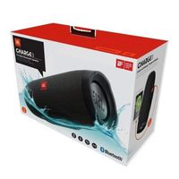 JBL Charge 3 Waterproof Bluetooth Speaker -Black (Renewed)