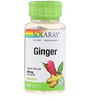 Solaray - Ginger Root 550 mg. - 100 Capsules