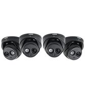 4-Pack of Lorex 8MP 4K IP Audio Turret/Dome Camera LNE8950A, 200ft IR Night Vision, Color Night Vision, Indoor/Outdoor