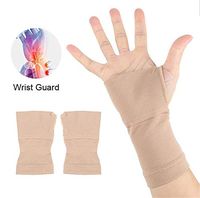 Pain Relief Compression Arthritis Gloves & Wrist Support Sleeve Right Left Hand Brace Carpal Tunnel Wrist Sprain & Fatigue for Computer Typing Athletes Sports Cycling Tennis Basketball (2 PCS, 2XL)