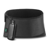 Fitfirst XL- King Size Heating Pad for Back Pain, 12"x 24"Deep Heat Therapy Wrap with Fast Heating Technology, 4 Heat Settings, Ultra Soft, Washable, Auto Off, for Back Neck Shoulder