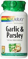 Solaray Garlic and Parsley Capsules, 530 mg, 100 Count