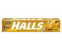 Halls Hny Lemon Singles Size 9ct Halls Honey Lemon Singles 9ct