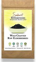 Sunburst Superfoods Dried Elderberries | Responsibly Wildcrafted | Imported from Croatia | Sambucus nigra | Order While Supplies Last! (16 Ounce)