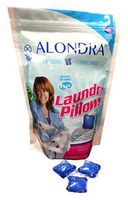 Alondra liquid laundry detergent pillows in bag, 20 pillows