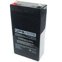 6V 3.5Ah F1 - Compatible Replacement Battery for Jasco RB632