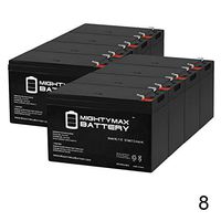 Mighty Max Battery 12V 7Ah Battery Replaces Xtreme Power NXRT-2000 Online UPS - 8 Pack Brand Product