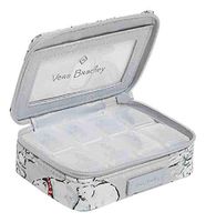 Vera Bradley Iconic Travel Pill Case in Beary Merry Signature Cotton