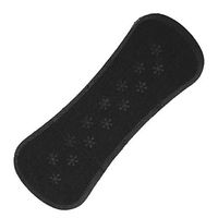 Thin Black Panty Liners Unscented, Extra Long, Super, 32 Count Package, Individually Wrapped- for Everyday Use or Light Flow Period Days (Thinner than Sanitary Napkins or Menstrual Pads)