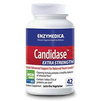 Enzymedica - Candidase Extra Strength, Support for Balanced Yeast Levels, 42 Capsules