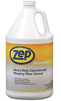 Zep Professional R03324 Heavy-Duty Concrete and Masonry Floor Cleaner, Butyl Fragrance, Clear/Red (Case of 4 Gallons)