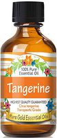 Pure Gold Tangerine Essential Oil, 100% Natural & Undiluted, 60ml