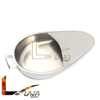 LAJA IMPORTS Fracture Bed PAN, 3" Front, 1" Back, 12-1/2" Length X 9-1/4" Width